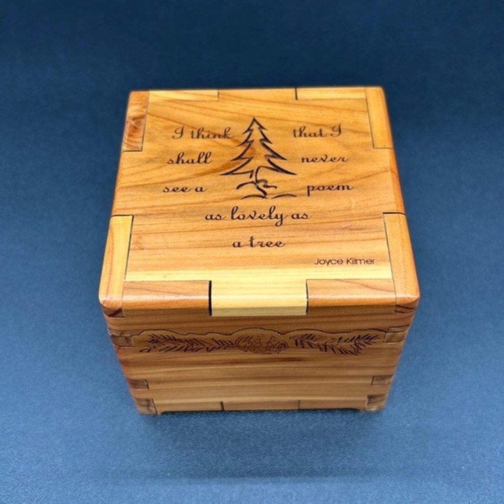 WYTM Wood Trinket Box